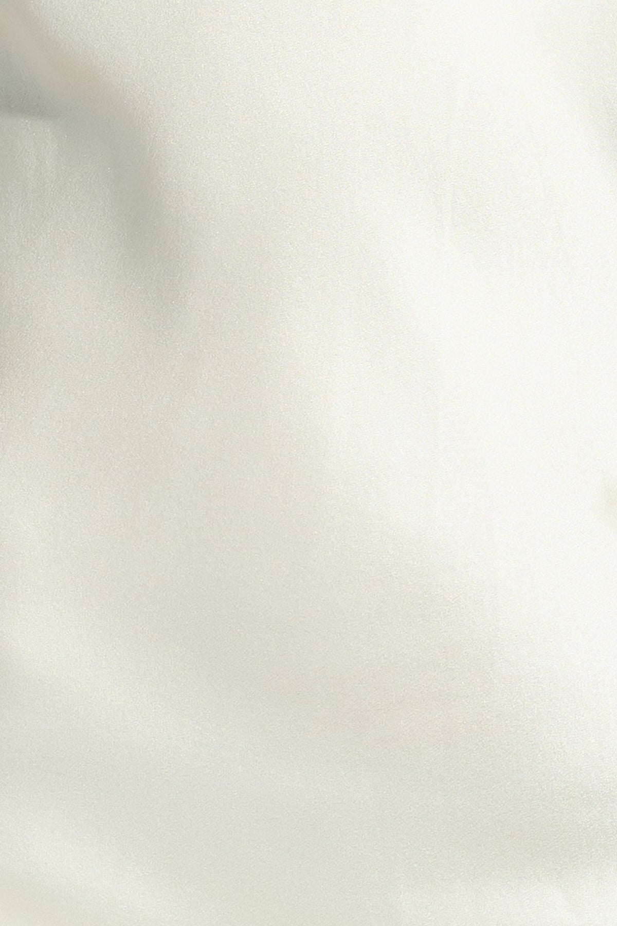 The Silk Long Nite V Neck By GINIA In Creme