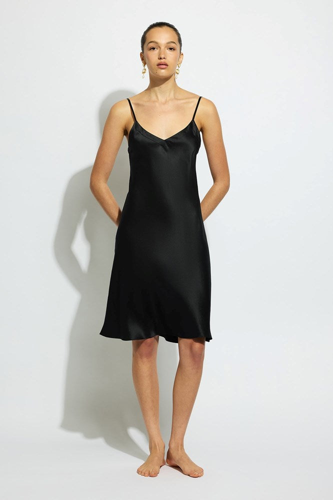 The Silk Nite By GINIA In Black