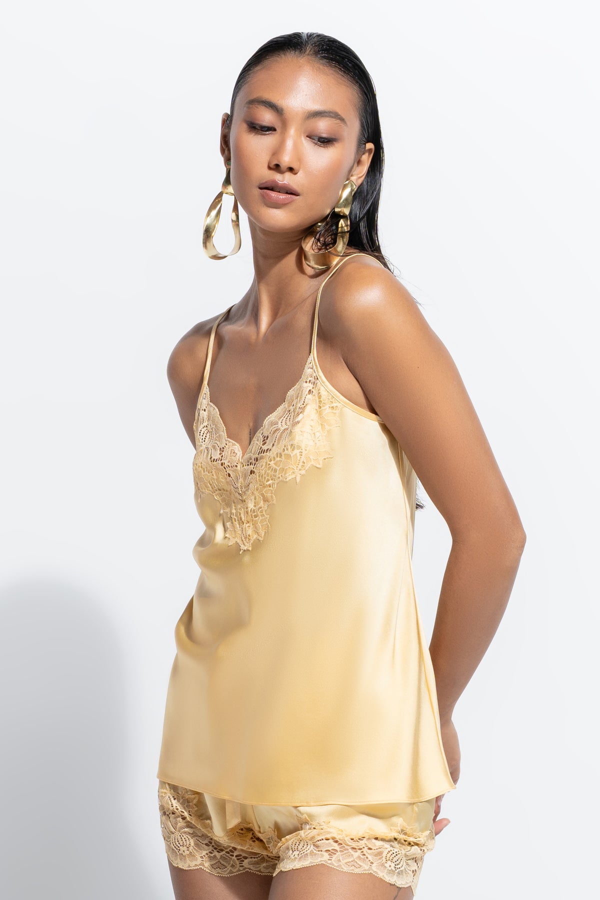 Silk Lace Cami