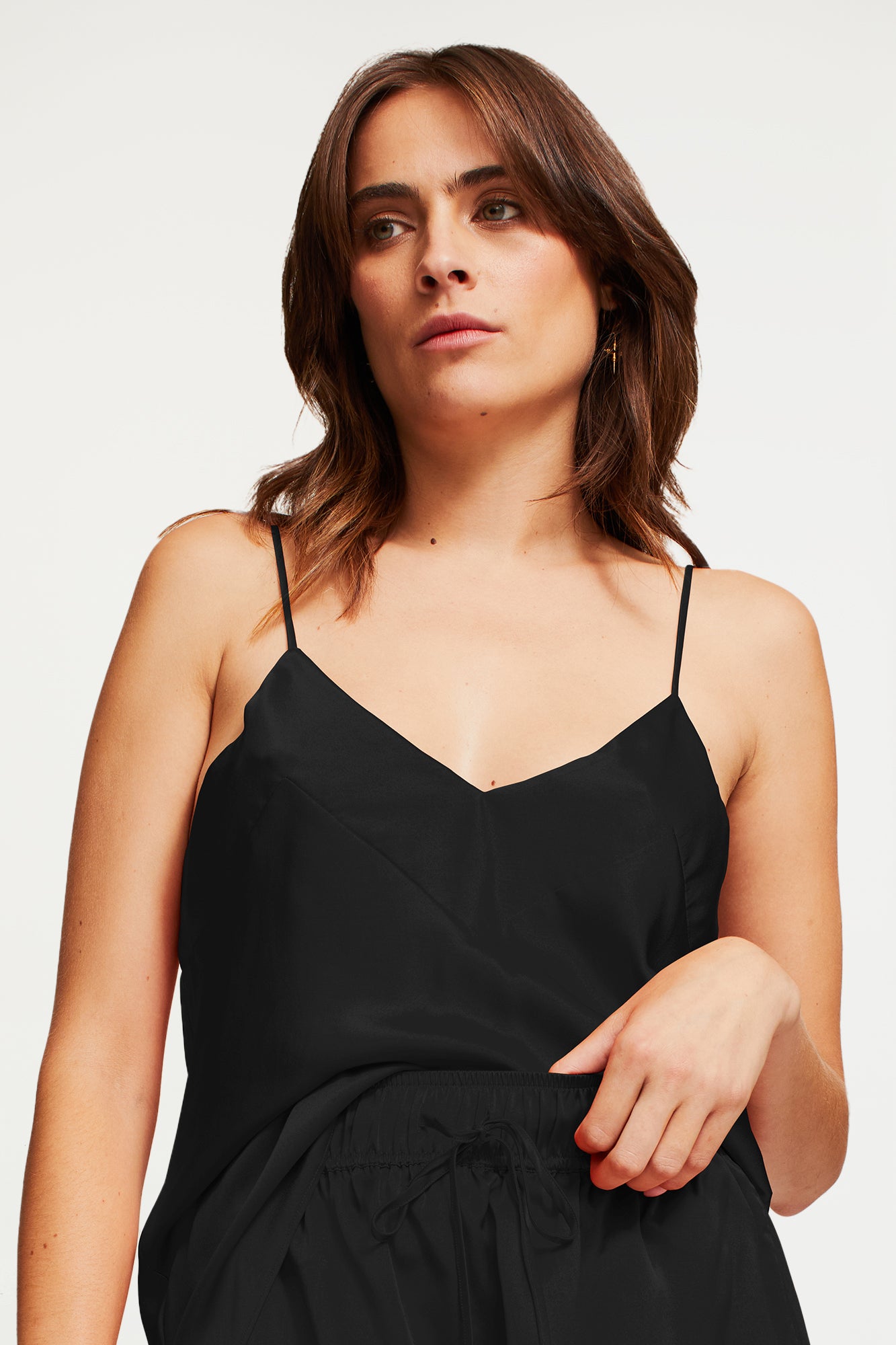 The Noa Cami By GINIA In Black