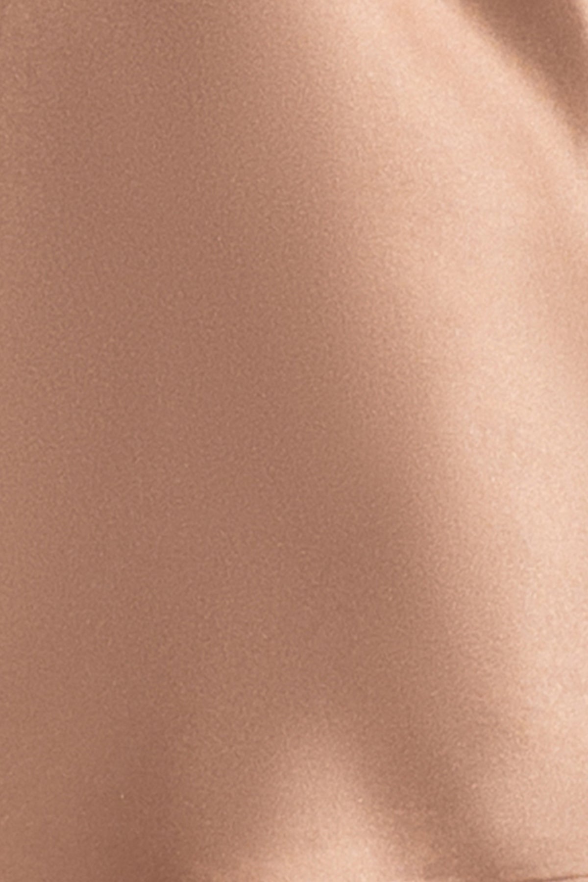 The Silk Lace chemise by Ginia in Mocha Mousse