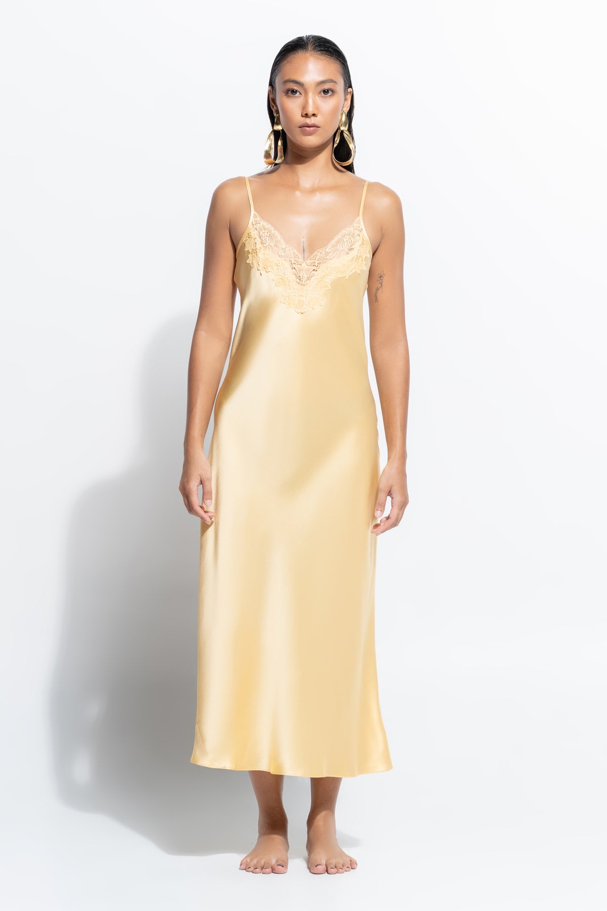 Silk Lace Slip