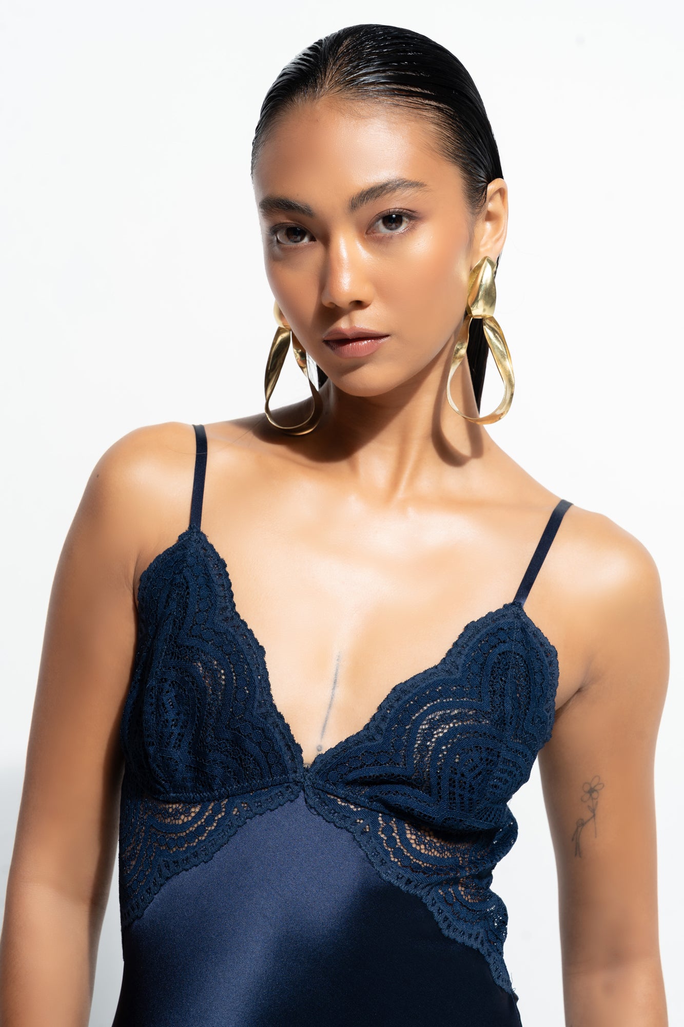 The Isabelle Slip by Ginia in Midnight