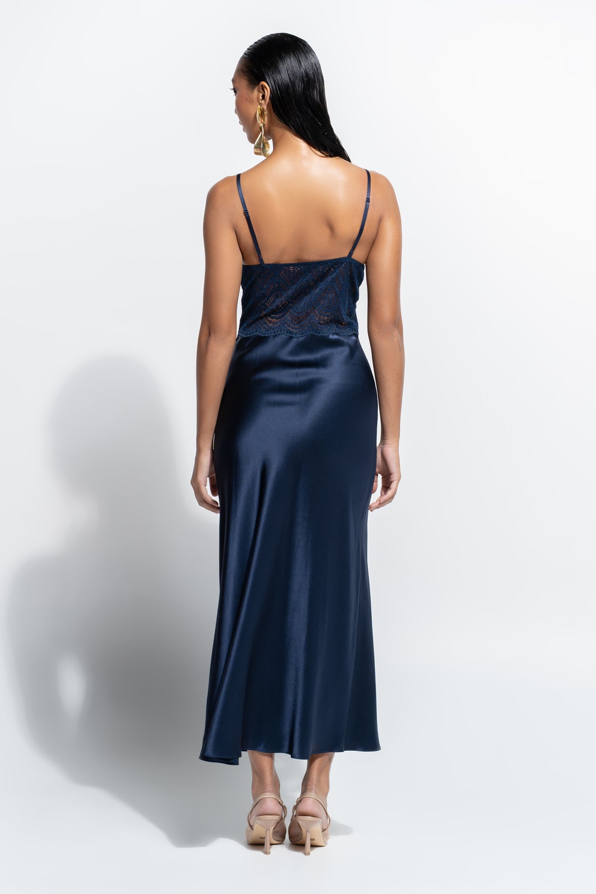 The Isabelle Slip by Ginia in Midnight