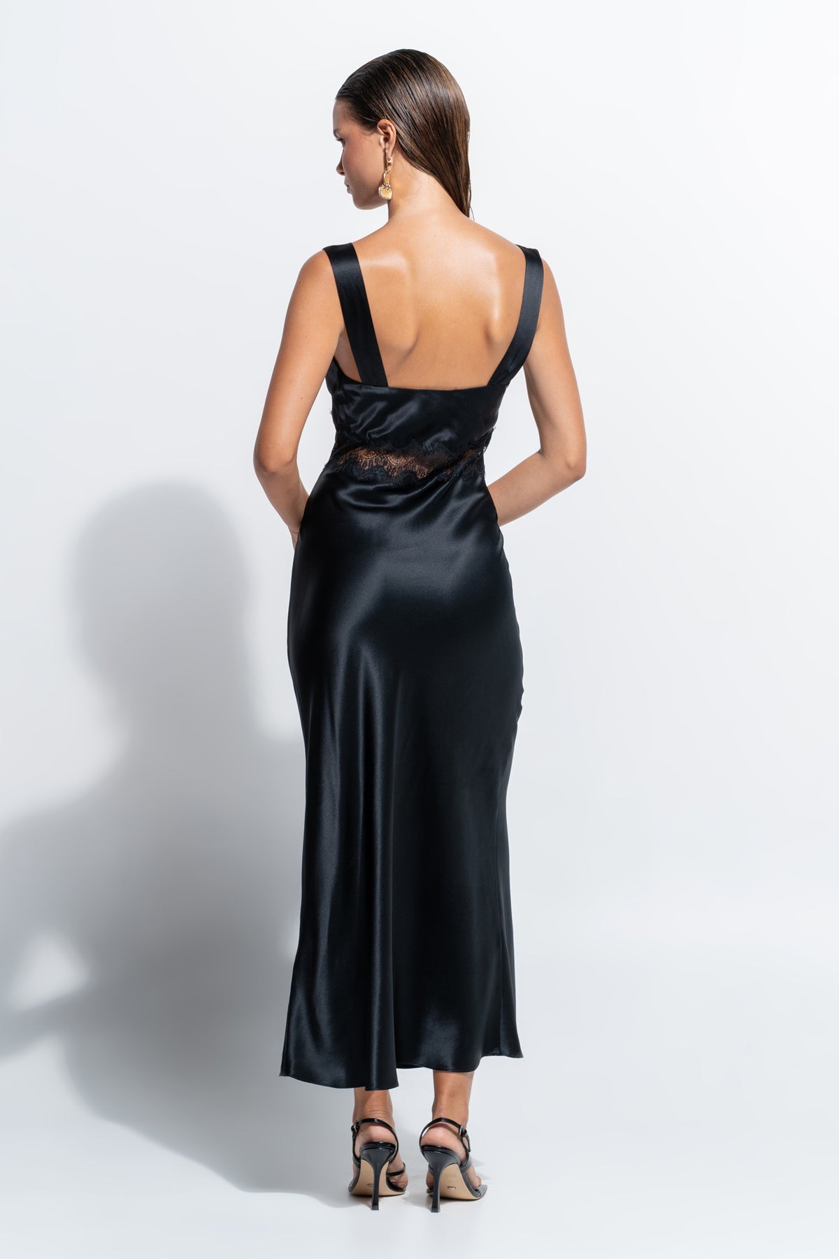 The Gigi Slip by Ginia in Black 