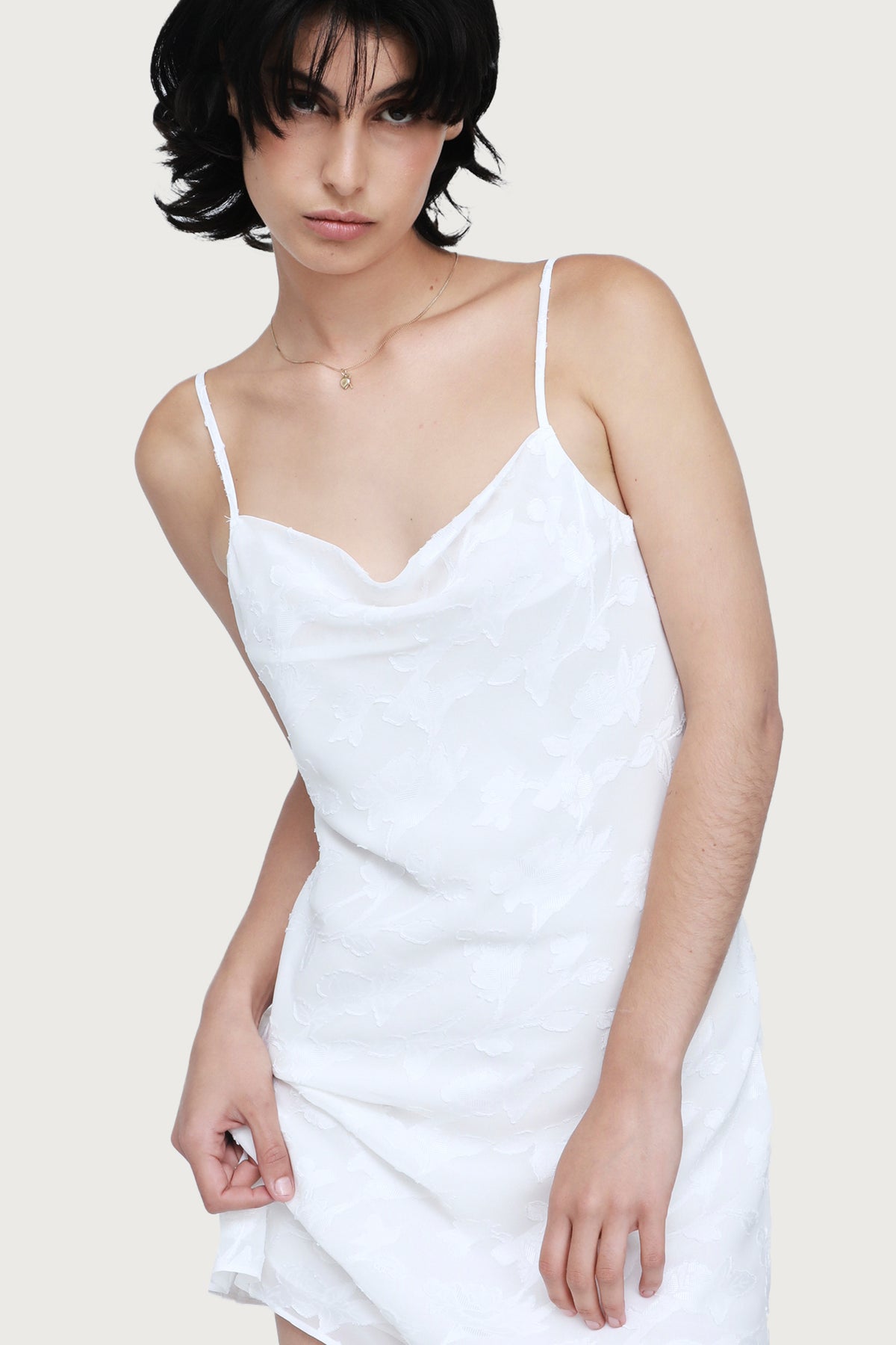 Valentina Chemise by Ginia in White