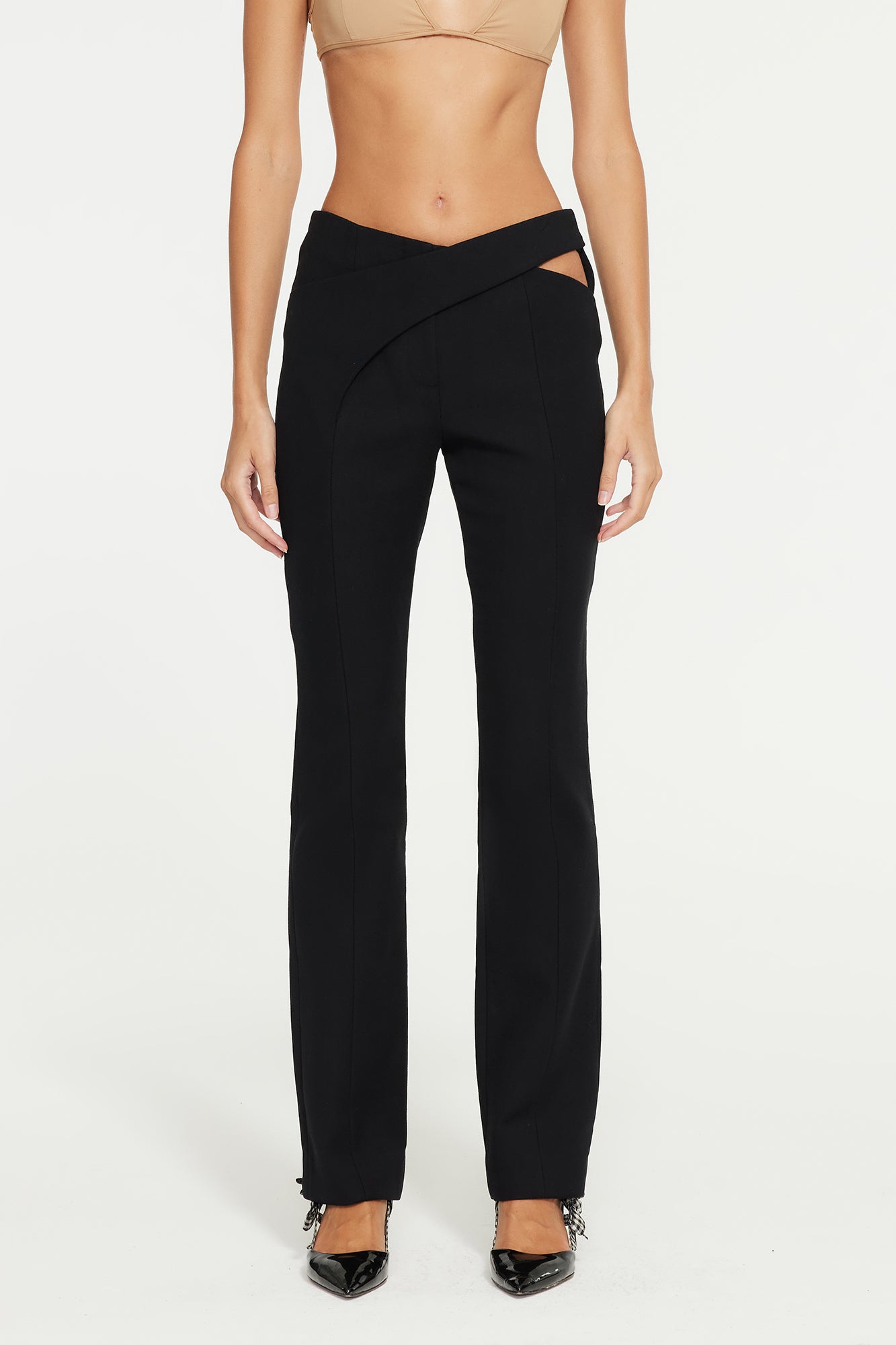 The Chief Pant By GINIA In Black