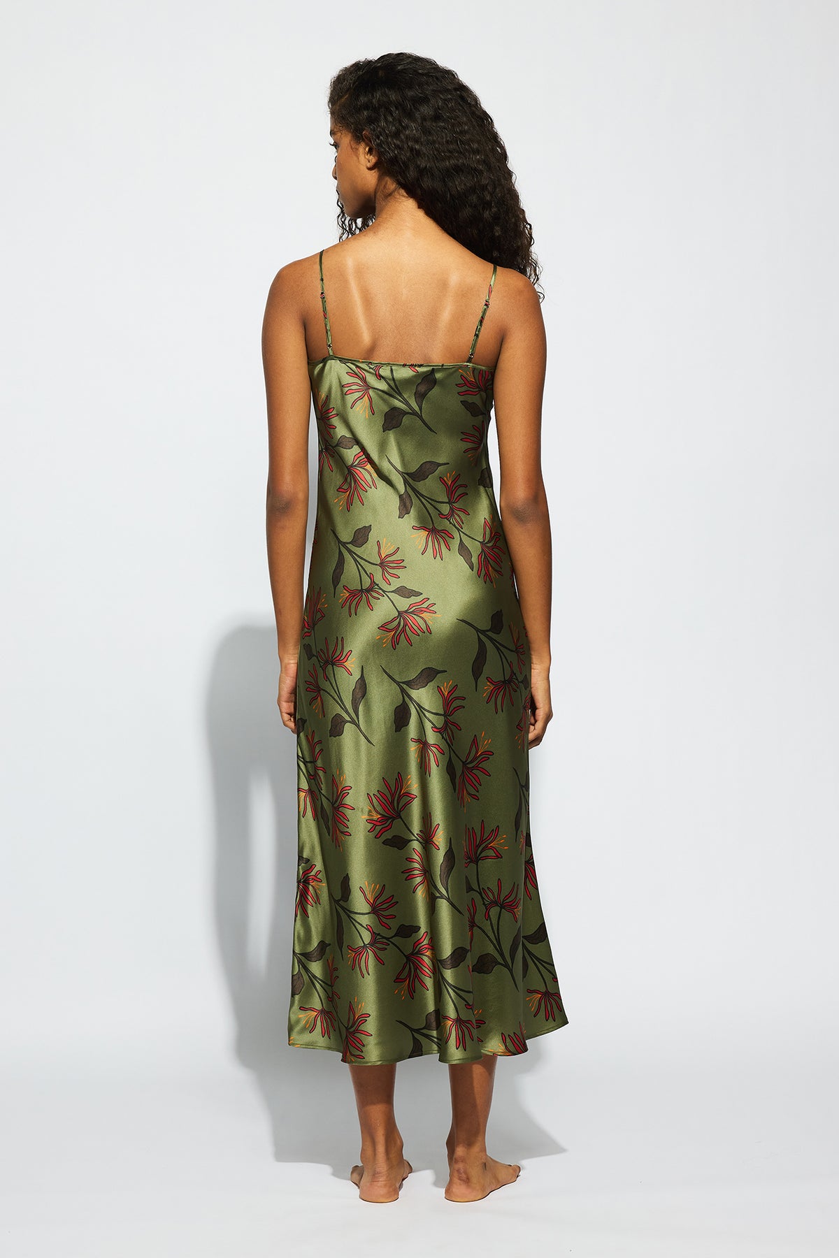 The Aria Slip By GINIA In Australiana Print