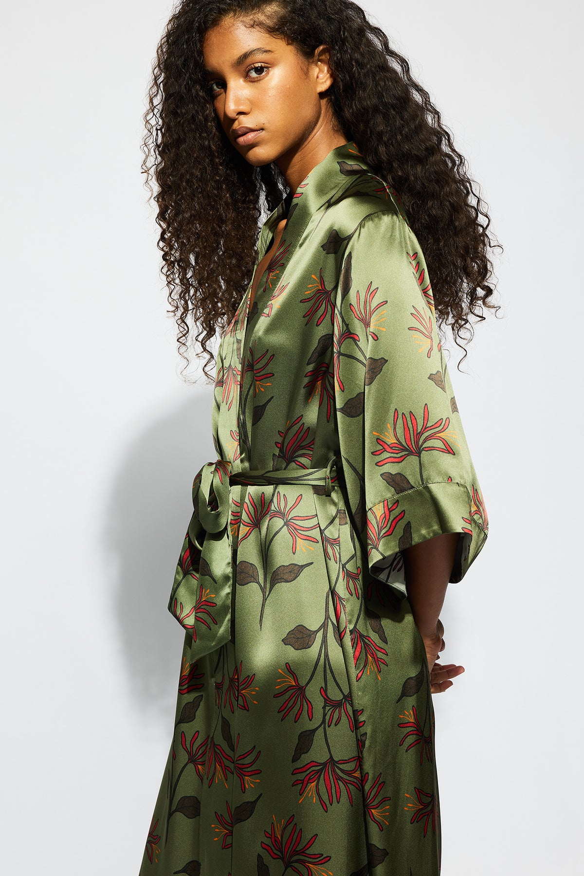 The Aria Robe By GINIA In Australiana Print 