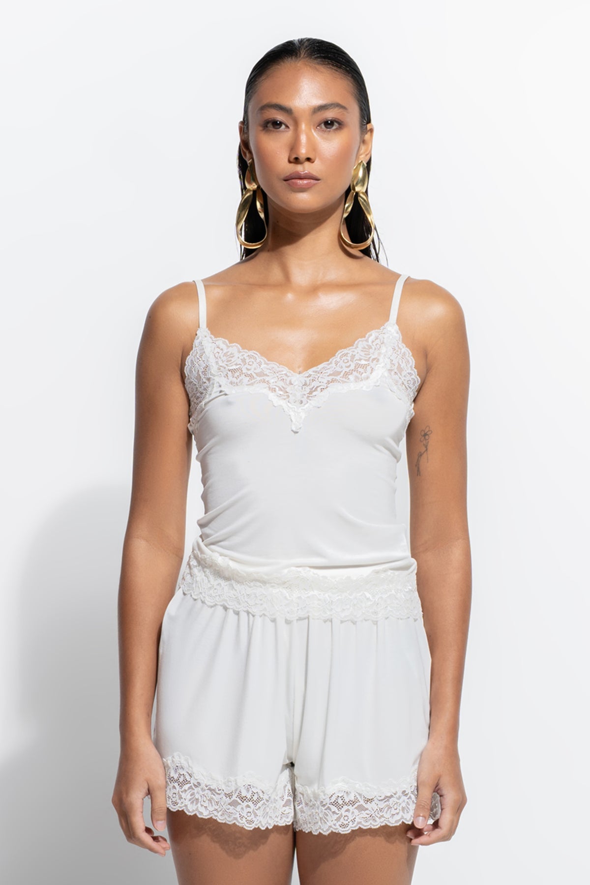 The Eden Cami by Ginia in Creme
