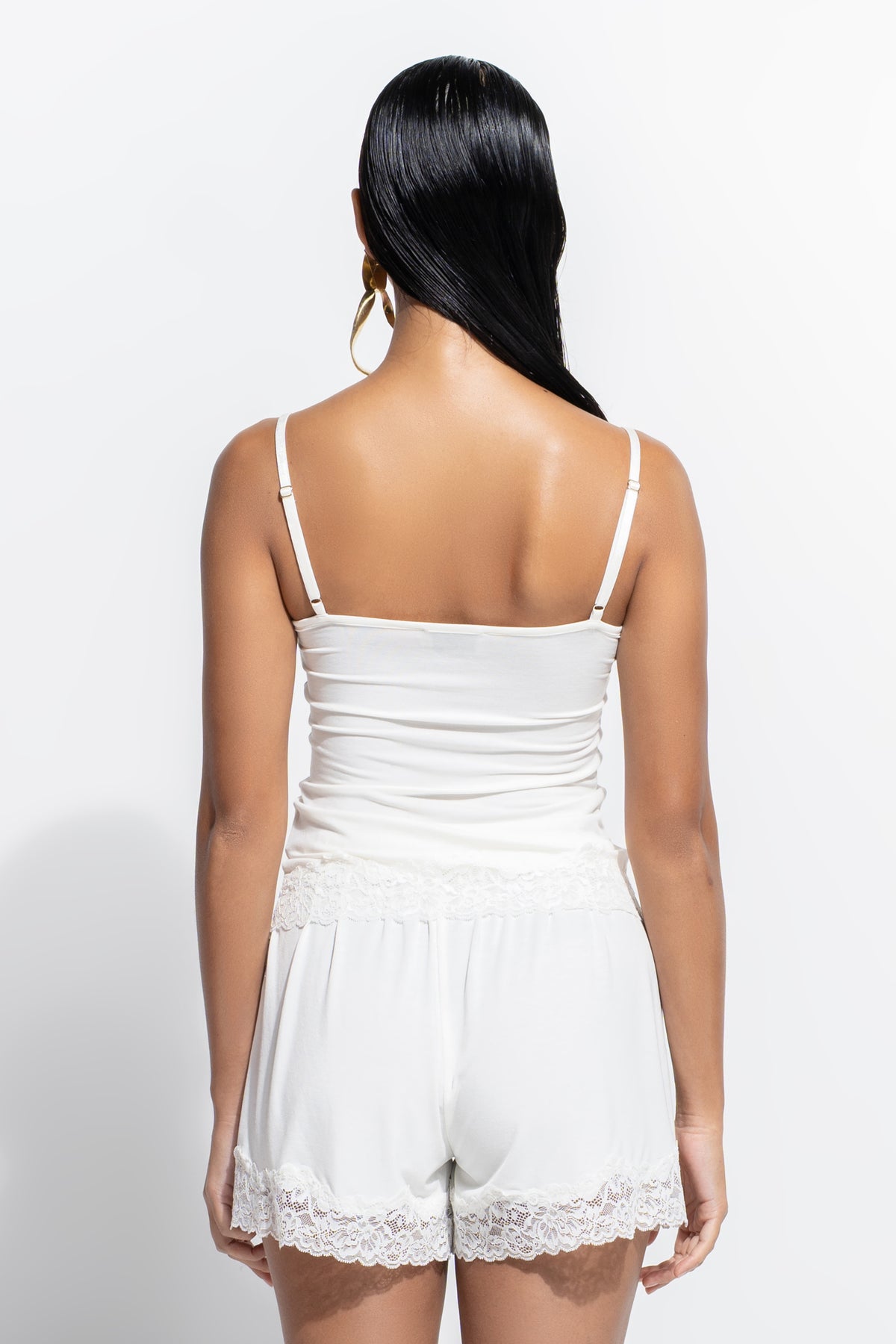 The Eden Cami by Ginia in Creme
