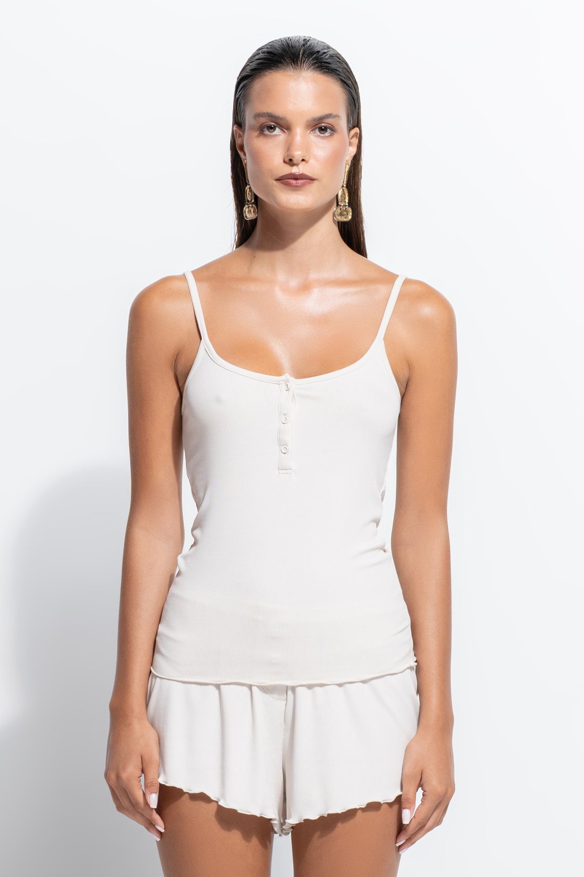 The Dream Cami by Ginia in Bone Rib