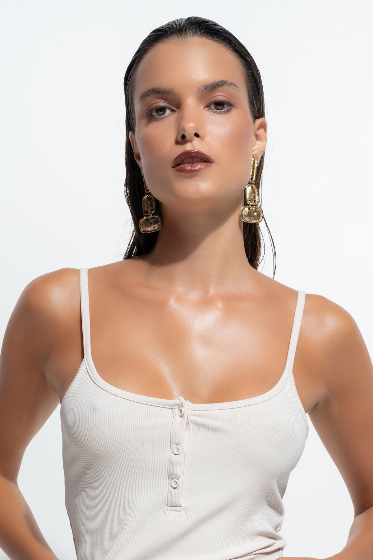 The Dream Cami by Ginia in Bone Rib