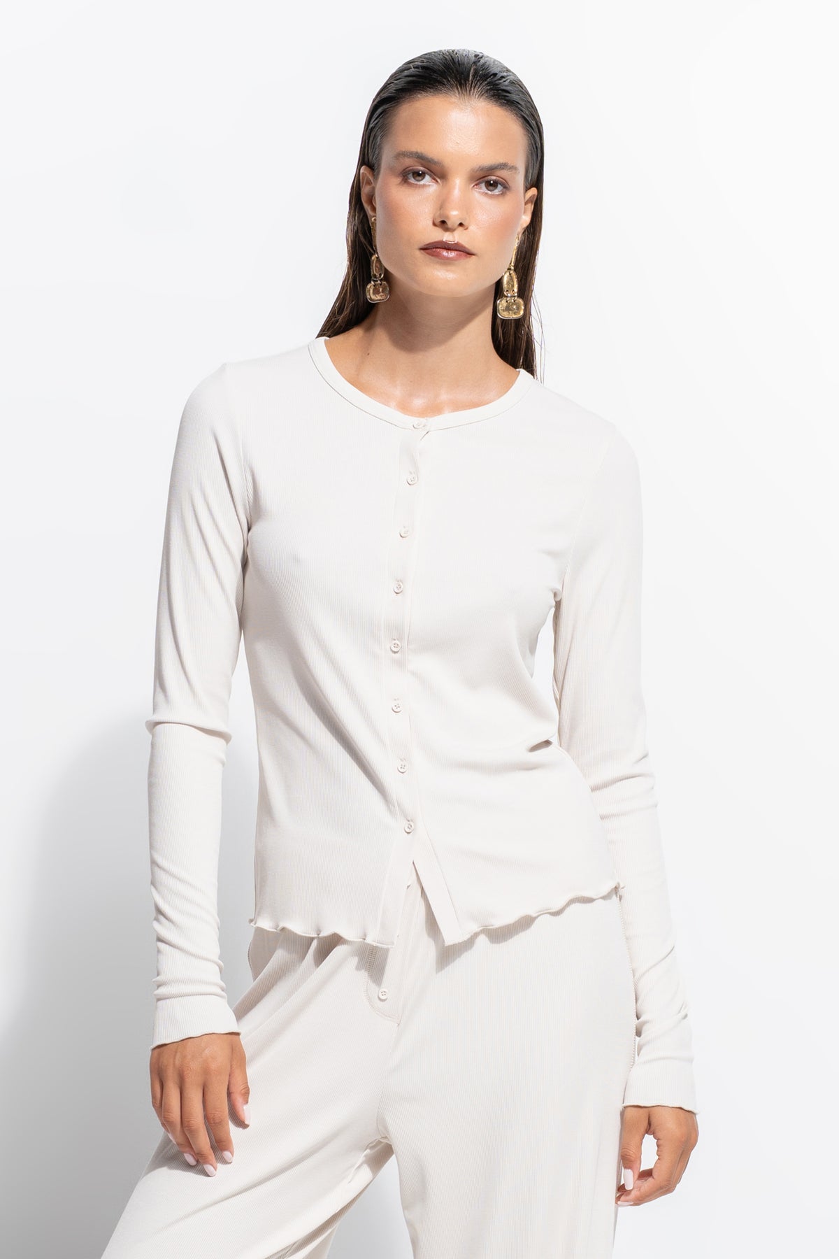 The Dream Henley by Ginia in Bone Rib