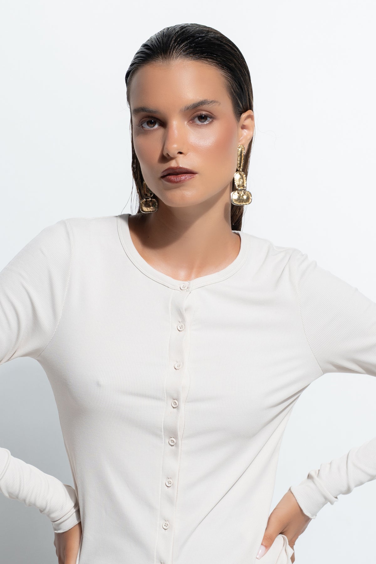 The Dream Henley by Ginia in Bone Rib