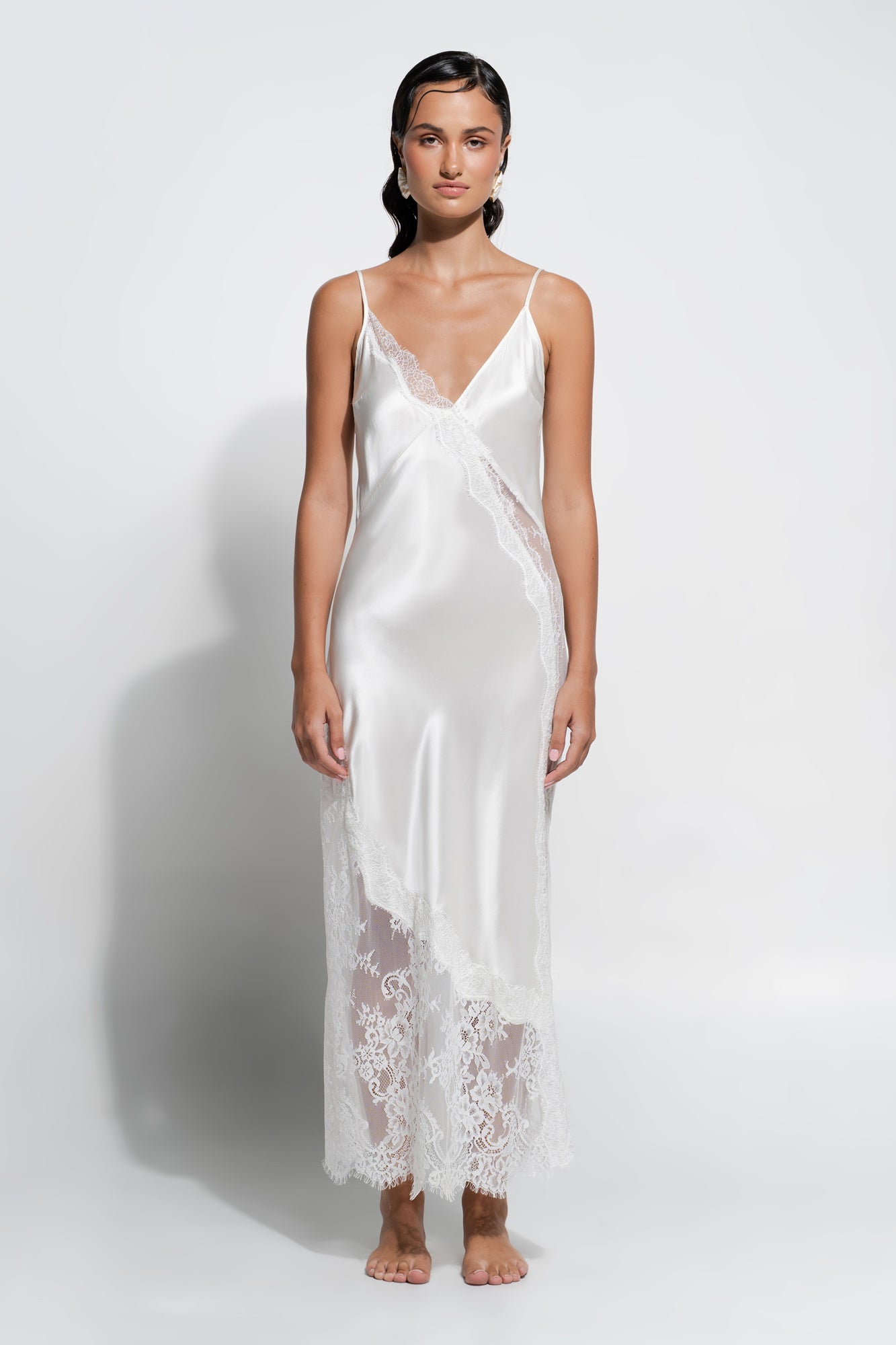 Silk Slips | Ginia Tagged "Slip Dress" - GINIA Silk Slips | Ginia Tagged "Slip Dress" - GINIA
