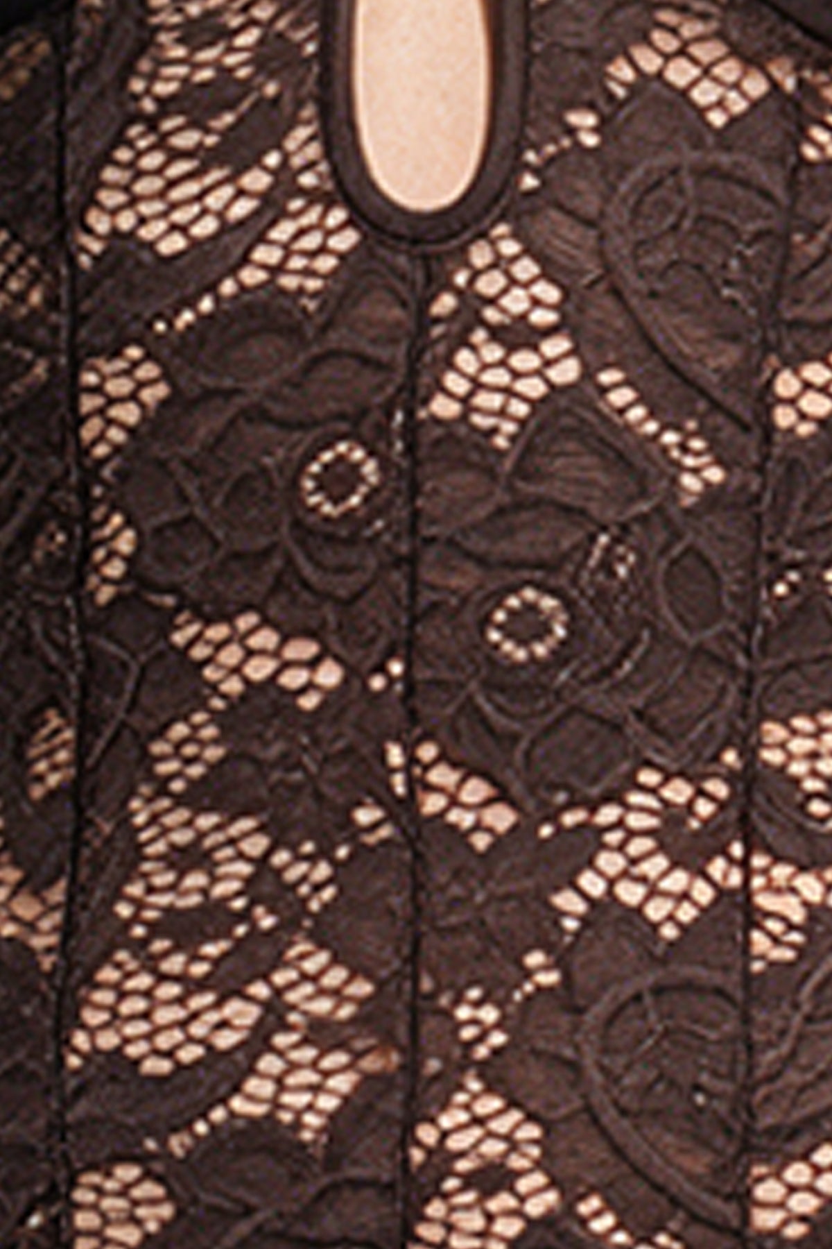 The Bella Bandeaux Dress by Ginia in Brown