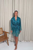 The Bon Nuit Robe by Ginia in Teal