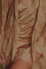 The Aurielle Robe By GINIA In Gilded Gold