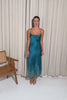 The Bon Nuit Slip by Ginia in Teal