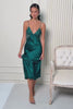 The Juliette Slip By GINIA In Emerald