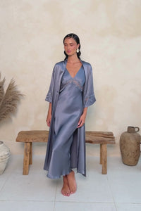 The Gigi Slip By GINIA In Titanium
