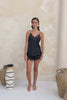 The Iris Short & Cami By GINIA In Black