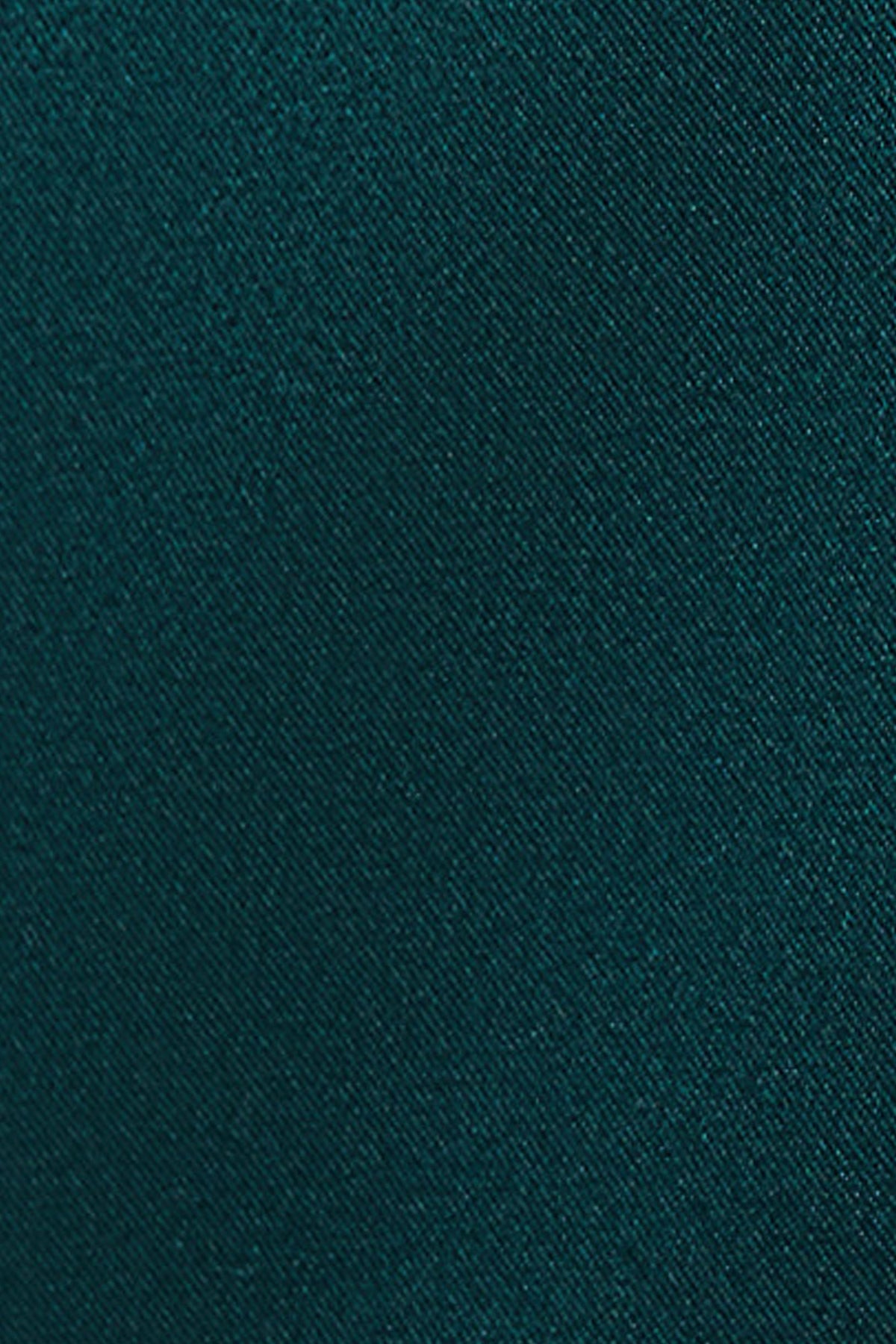 GINIA Silk Short in Emerald 19 Momme Silk