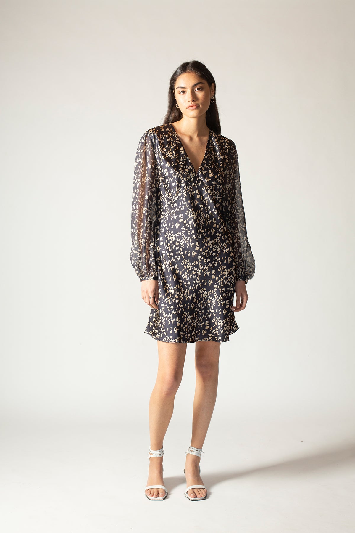 Ginia RTW,Stella Panthere Mini Dress,Dress